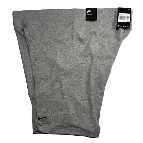 Nike Pants - NIKE Women NSW Essential Mid Rise Bike Shorts Grey DB6053 063 - Plus Size 2X New